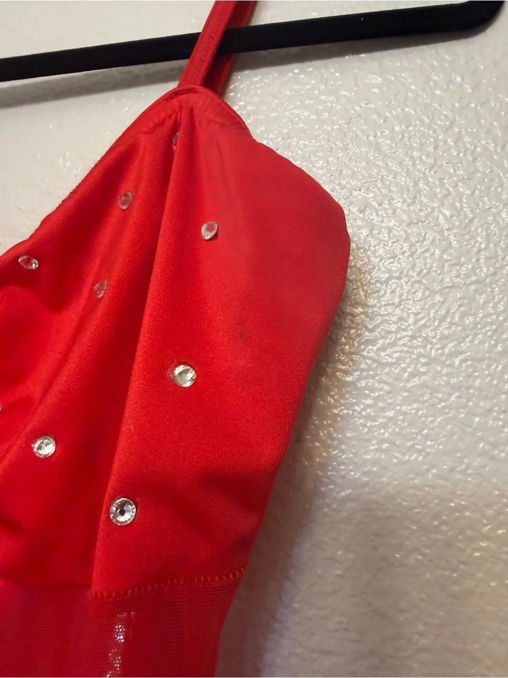 Kelle kelle custom dance costume red